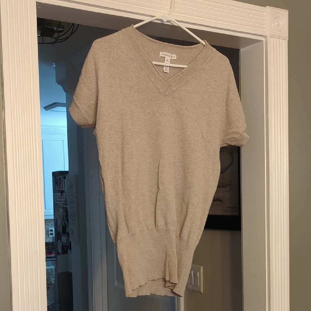 Ambiance Cream V-Neck Sweater